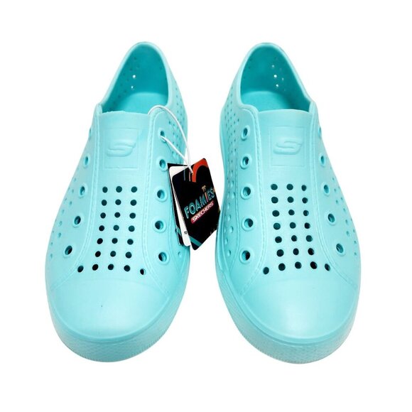 Skechers Foamies Mint Perforated Slip-On Shoes kids Lightweight size 2 - Picture 7 of 15